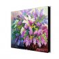 Oil Painting Modern Flower Hand Painted Canvas with Stretched Framed