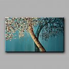 Modern Abstract Pure Hand Draw Ready To Hang Decorative The Tree Oil Painting