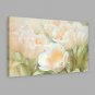 IARTS Hand Painted Modern Abstract A Bunch of White Tulip Blooming on Canvas Stretched Frame Handm