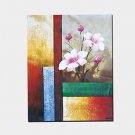 Ready to Hang Handpainted Flowers  Oil Painting On Canvas Wall Art For Decor