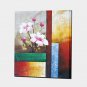 Ready to Hang Handpainted Flowers Oil Painting On Canvas Wall Art For Decor