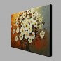 Hand Painted Canvas Oil Painting thick Flowers Painting Wall Art with Stretched Framed Ready to Ha