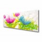 Stretched (Ready to hang) Hand-Painted Oil Painting Canvas Wall Art Modern Abstract Purple Blue Ro