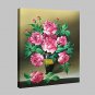 Hand Painted Flower Oil Painting On Canvas Modern Abstract Wall Art Picture With Stretched Frame R