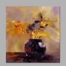 Ready to Hang Handpainted Flowers  Oil Painting On Canvas Wall Art For Decor