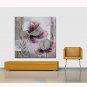 Ready to Hang Handpainted Flowers Oil Painting On Canvas Wall Art For Decor