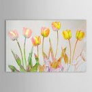 Hand-Painted Floral/Botanical One Panel Canvas Oil Painting For Home Decoration