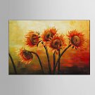 Handpainted oil Paintings Flower Wall Art Home Decor Stretchered Frame Ready to Hang
