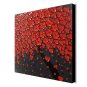 Hand-Painted Thick Oil Flower by Knife Canvas Oil Painting With Stretcher For Home Decoration Rea