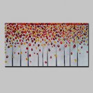 Lager Handmade Landscape Tree Oil Painting On Canvas Wall Paintings For Living Room Home Decor Whi