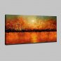 Lager Handmade Colorful Tree Landscape Oil Painting On Canvas Wall Paintings For Living Room Home