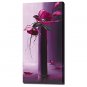 Hotselling handmade good quality flower painting canvas modern heavy texture abstract flower art W