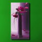 Hotselling handmade good quality flower painting canvas modern heavy texture abstract flower art W