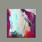 100% Handmade Simple Abstract Oil Painting on Canvas Wall Art for Home Decoration With Frame