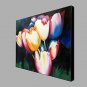 Oil Painting Flower Wall Art For LivingRoom Decor Hand Painted Canvas with Stretched Framed