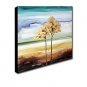 Hand-Painted Abstract Desert Flower Modern One Panel Canvas Oil Painting For Home Decoration