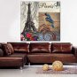 Oil Paintings Floral Style Canvas Material With Wooden Stretcher Ready To Hang Size70*70CM .