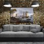 Oil Paintings Modern Sea View, Canvas Material with Stretched Frame Ready To Hang SIZE:60*90CM.