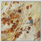 Floral Style Canvas Material Oil Paintings with Stretched Frame Ready To Hang Size 70*70 CM