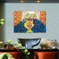 Oil Painting Still Life Canvas Material with Stretched Frame Ready To Hang SIZE60*90CM.