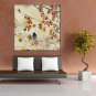 Floral Style Canvas Material Oil Paintings with Stretched Frame Ready To Hang Size 70*70 CM