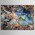 Floral Painitng Hand Painted Oil Painting Landscape Heart Matched with Stretched Frame
