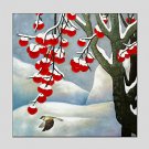 Oil Painting Modern Landscape  Canvas Material with Stretched Frame Ready To Hang Size 70*70CM