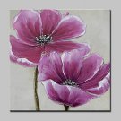Hand Painted Flower Oil Painting On Canvas Wall Art Picture For Home Decor With Stretched Frame Re