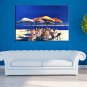 Oil Paintings Modern Sea View, Canvas Material with Stretched Frame Ready To Hang SIZE:60*90CM.