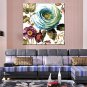 Oil Paintings Flower Style , Canvas Material with Stretched Frame Ready To Hang SIZE:70*70CM.
