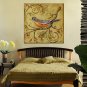 Oil Paintings Modern Flower And Bird Style Canvas Material With Wooden Stretcher Ready To Hang SIZ