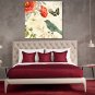 Oil Paintings Modern Flower And Bird Style Canvas Material With Wooden Stretcher Ready To Hang SIZ