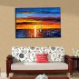 Oil Paintings Modern Sea View, Canvas Material with Stretched Frame Ready To Hang SIZE:60*90CM.