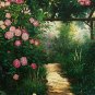 E-HOME Oil painting Modern Deep in The Jungle Pure Hand Draw Frameless Decorative Painting