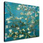 Canvas Print Paintings Almond Branches in Bloom San Remyc.1890 by Vincent Van Gogh Hand-Painted Re