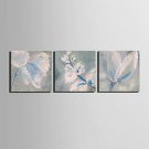 Mini Size E-HOME Oil painting Modern Pigment Blue Flowers Pure Hand Draw Frameless Decorative Pain