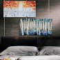 100% Hand-Painted Abstract LandscapeHang-Painted Oil PaintingModern / Classic Two Panels Canvas Oi