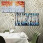 100% Hand-Painted Abstract LandscapeHang-Painted Oil PaintingModern / Classic Two Panels Canvas Oi