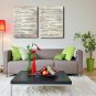 100% Hang-Painted Abstract Modern / Classic Two Panels Canvas Oil Painting For Home Decoration