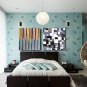 Hand-Painted Abstract 100% Hang-Painted Oil PaintingModern / Classic One Panel Canvas Oil Painting