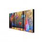 Hand-Painted Abstract Horizontal,Modern Traditional Three Panels Canvas Oil Painting For Home Deco