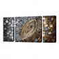 Hand-Painted AbstractClassic Three Panels Canvas Oil Painting For Home Decoration
