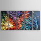 Oil Painting Abstract  Set of 5  Hand Painted Canvas with Stretched Framed Ready to Hang