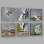 IARTSOil Paintings Set of 6 Modern Abstract Wall Art Hand Painted Canvas Ready to Hang