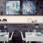 100% Hand-Painted Abstract Hang-Painted Oil PaintingModern / Classic One Panel Canvas Oil Painting