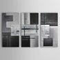 Hand-Painted AbstractClassic Three Panels Canvas Oil Painting For Home Decoration