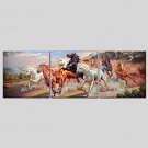 Oil Painting Horse Style  Canvas Material with Stretched Frame Ready To Hang SIZE60*90CM.