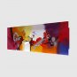 Hand-Painted Abstract Modern,One Panel Canvas Oil Painting