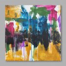 IARTS Hand Painted Oil Painting Modern Colorful Bright Abstract Wall Art Acrylic Canvas Wall Art F