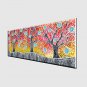 Hand-Painted Abstract Modern,One Panel Canvas Oil Painting